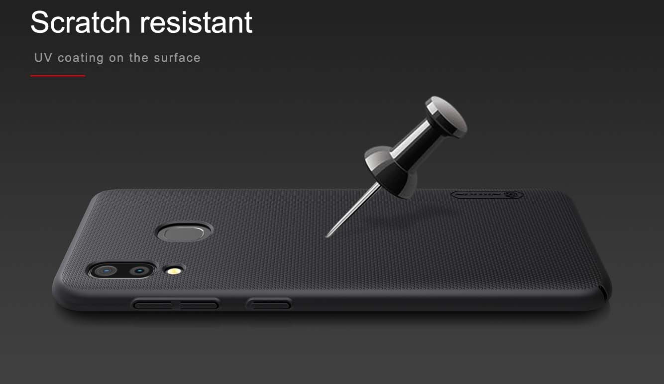 Picture of Nillkin [ Galaxy A30 ] Super Frosted Shield Matte cover case for Samsung Galaxy A30 Smart Phone Case - Black