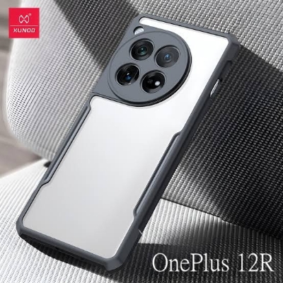 Picture of Xundd (  1+ 12R ) Airbag Anti-drop Case For Oneplus 12R ,   Full Camera Protection TPU+Acrylic Back Transparent Phone Cover For Oneplus 12R