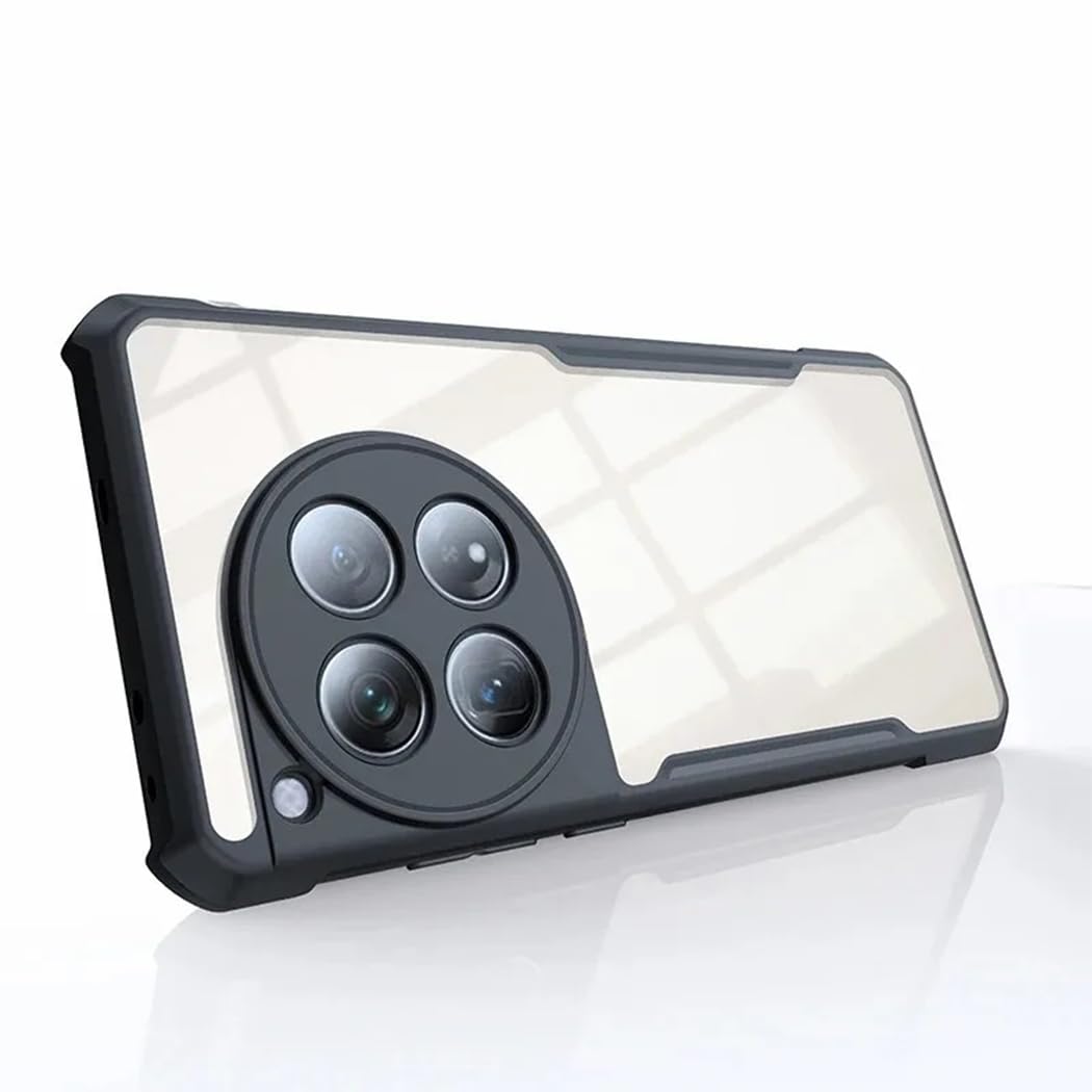 Picture of Xundd (  1+ 12 ) Airbag Anti-drop Case For Oneplus 12 ,   Full Camera Protection TPU+Acrylic Back Transparent Phone Cover For Oneplus 12