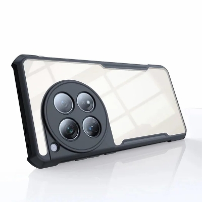 Picture of Xundd (  1+ 12 ) Airbag Anti-drop Case For Oneplus 12 ,   Full Camera Protection TPU+Acrylic Back Transparent Phone Cover For Oneplus 12