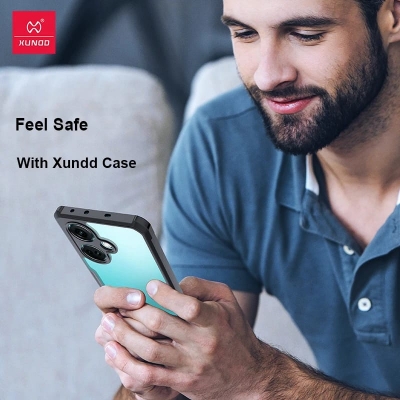 Picture of Xundd For Oneplus Nord CE3  Case, Airbags Shockproof Bumper Shell, Camera Protection Back Transparent TPU&PC Cover