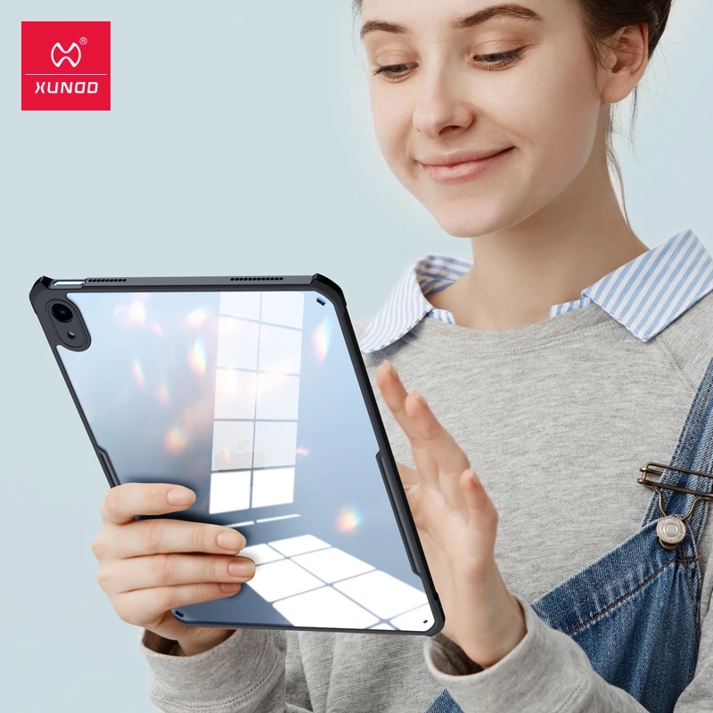 Picture of Xundd For iPad 10th 2022 10.9 Case Xundd Transparent Shockproof Thin Fashion Kids Tablet Cover Bumper For iPad 10 Generation