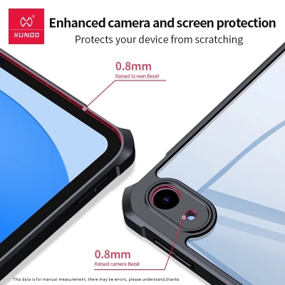 Picture of Xundd For iPad 10th 2022 10.9 Case Xundd Transparent Shockproof Thin Fashion Kids Tablet Cover Bumper For iPad 10 Generation