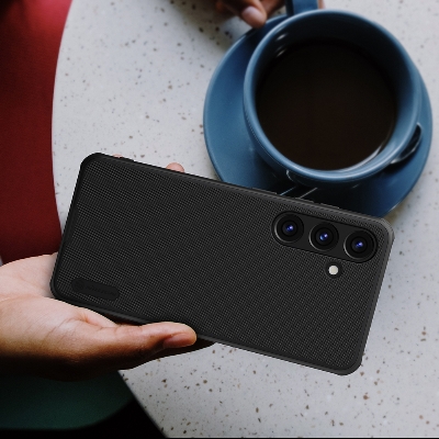 Picture of Nillkin ( Galaxy S24+) Super Frosted Shield Pro Matte cover case for Samsung Galaxy S24 Plus  Smartphone Back Case - Black