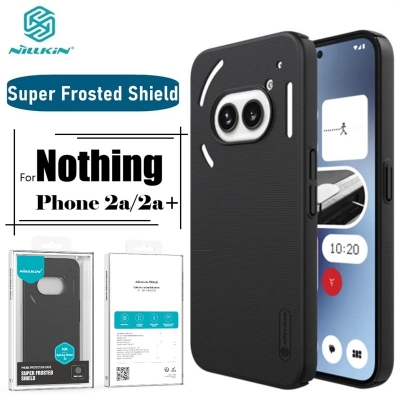 Picture of Nillkin ( Nothing Phone 2a / 2a+ ) Super Frosted Shield Matte cover case for Nothing Phone 2a / 2a Plus Smartphone Back Case  - Black