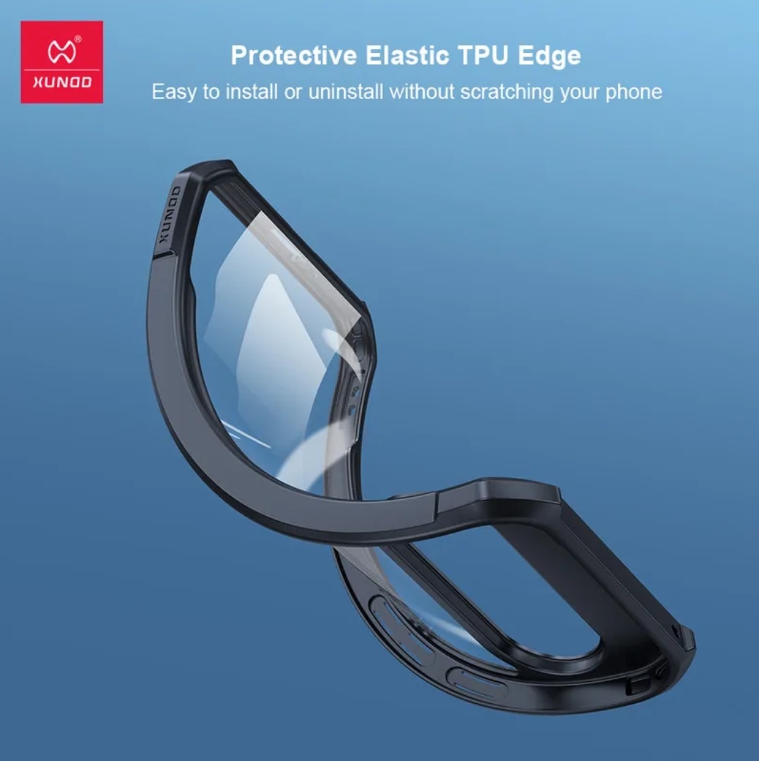 Picture of Xundd ( Google Pixel 9 Pro / Pixel 9 ) Google Pixel 9 Pro / Pixel 9 Case Airbag Shockproof Shell PC+TPU Camera Full Protection Back Transparent Phone Cover - Black