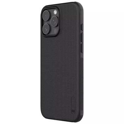 Picture of Nillkin ( iPhone 16 Pro Max 6.9" ) Super Frosted Shield Pro Matte cover case for Apple iPhone 16 Pro Max 6.9" (with LOGO cut) - Black