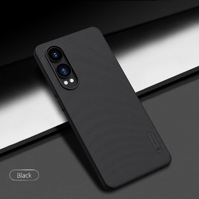 Picture of Nillkin ( OnePlus Nord CE4 Lite ) Super Frosted Shield Matte cover case for OnePlus Nord CE4 Lite,  Oppo K12x Smart Phone Back Case- Black
