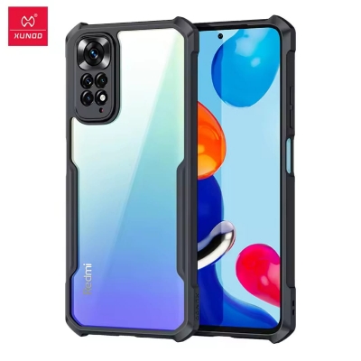 Picture of Redmi Note 11 4G / Note 11S 4G Brand Cover Xundd " For Xiaomi Redmi Note 11 4G / Note 11S 4G Case Xundd Airbag Shockproof Shell,Camera Lens Protection Cover Case - Black