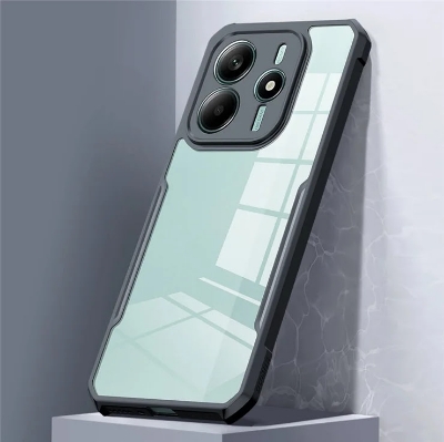 Picture of ( Redmi Note 14 5G ) Brand Cover " Xundd " Case For Xiaomi Redmi Note 14 5G Airbag Shockproof Shell Camera Protection Back Transparent Coverr  - Black