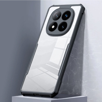 Picture of { Redmi Note 14 Pro 5G (INT) } Brand Cover " Xundd " Case For Xiaomi Redmi Note 14 Pro 5G (INT) Airbag Shockproof Shell Camera Protection Back Transparent Coverr  - Black