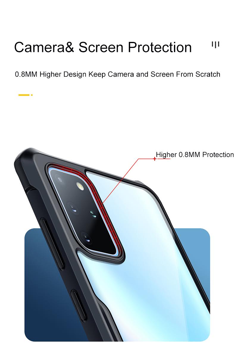 Picture of Xundd Beetle Series For Samsung Galaxy S20+ / Plus Series Flat Leather Shockproof Bumper Case – Phone Back Cover – মোবাইল ফোন – Phone (Back Case Cover For Smartphone)