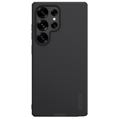 Picture of Nillkin Super Frosted Shield Pro Case for Galaxy S25 Ultra - Dust/Sweat/Fingerprint-Proof Protective Cover in Matte Black