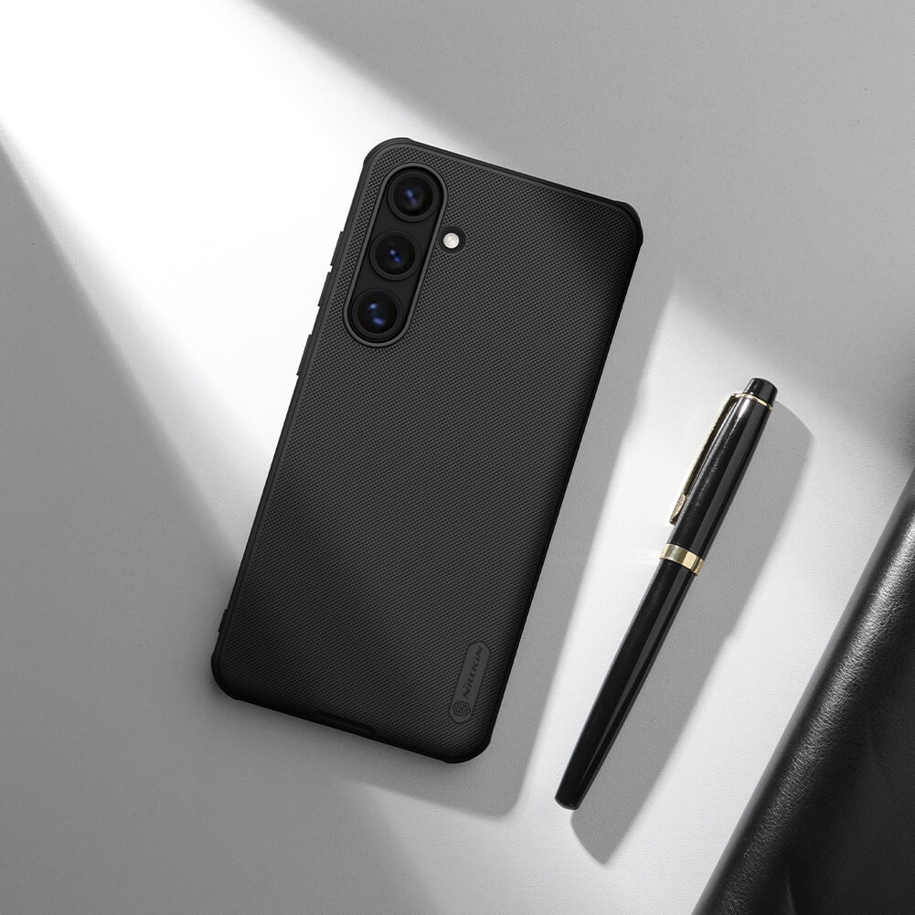 Picture of Nillkin ( Galaxy S24 FE ) Super Frosted Shield Pro Matte cover case for Samsung Galaxy S24 FE (S24 Fan Edition) - Black