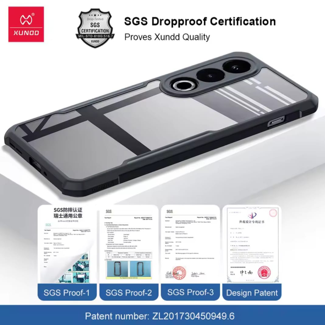 Picture of OnePlus Nord CE4 Xundd Protective Cover For OnePlus Nord CE4 Cases Shockproof Airbag Bumper Soft Back Transparent Shell Cover Case