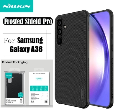 Picture of Nillkin for Samsung ( Galaxy A36 5G ) Case Super Frosted Shield Ultra-Thin Soft Edge Protection Back Cover for Samsung A36 5G Case - Black