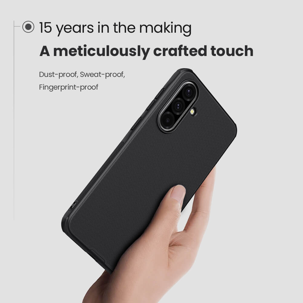 Picture of Nillkin for Samsung ( Galaxy A36 5G ) Case Super Frosted Shield Ultra-Thin Soft Edge Protection Back Cover for Samsung A36 5G Case - Black