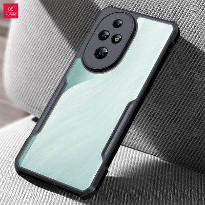 Picture of Xundd ( Honor 200 Pro ) Beatle Clear Hybrid Shock Proof Armor Case for Honor 200 Pro Smartphone Xundd Back Case - Black