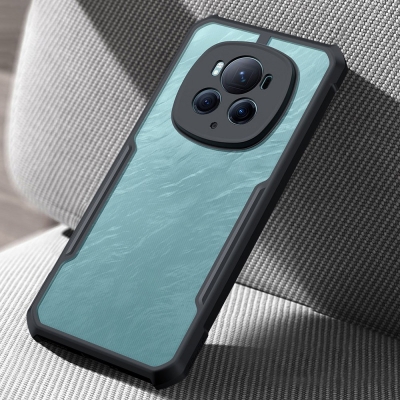 Picture of Xundd ( Honor Magic 6 Pro ) Beatle Clear Hybrid Shock Proof Armor Case for Honor Magic 6 Pro Smartphone Xundd Back Case - Black