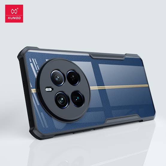 Picture of Xundd ( Realme 12 Pro ) Beatle Clear Hybrid Shock Proof Armor Case for Realme 12 Pro Smartphone Xundd Back Case - Black