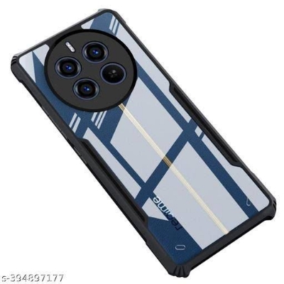 Picture of Xundd ( Realme 12 Pro ) Beatle Clear Hybrid Shock Proof Armor Case for Realme 12 Pro Smartphone Xundd Back Case - Black