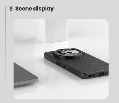 Picture of Nillkin ( Nothing Phone 3A Pro ) Super Frosted Shield Pro Matte cover case for Nothing Phone 3A Pro Smart Phone Case - Black