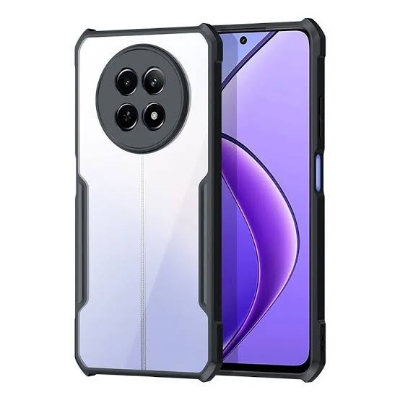 Picture of Xundd ( Realme 13 Pro ) Beatle Clear Hybrid Shock Proof Armor Case for Realme 13 Pro Smartphone Xundd Back Case - Black