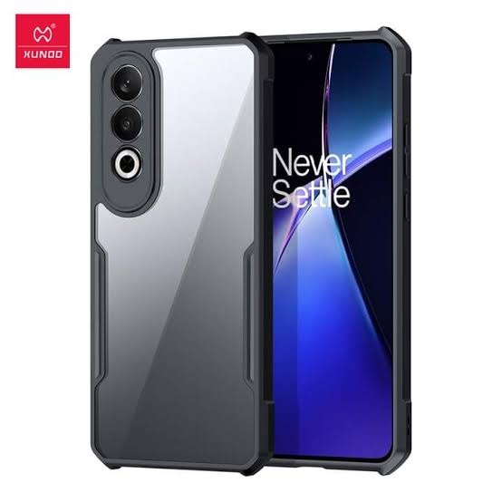 Picture of Xundd ( 1+Nord CE4 ) Beatle Clear Hybrid Shock Proof Armor Case for OnePlus Nord CE4 Smartphone Xundd Back Case - Black