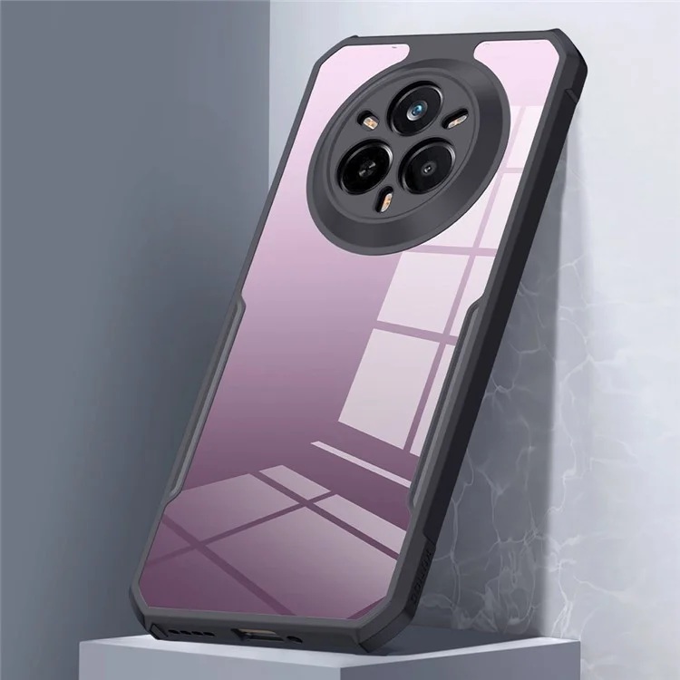 Picture of Xundd ( Realme 14 Pro ) Beatle Clear Hybrid Shock Proof Armor Case for Realme 14 Pro Smartphone Xundd Back Case - Black