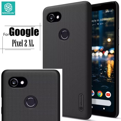 Picture of Nillkin ( Google Pixel 2 XL ) Super Frosted Shield Matte cover case for Google Pixel 2 XL Smartphone Back Case - Black