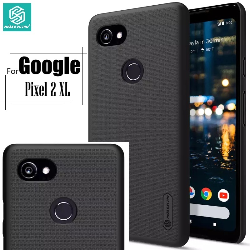 Picture of Nillkin ( Google Pixel 2 XL ) Super Frosted Shield Matte cover case for Google Pixel 2 XL Smartphone Back Case - Black