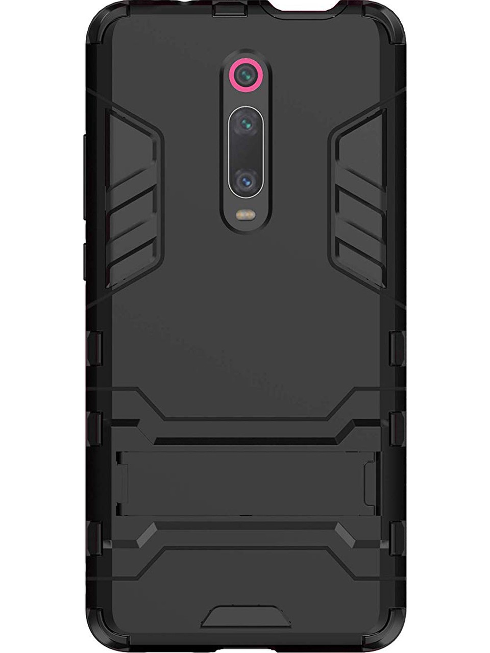 Picture of Armor Case For Xiaomi Redmi K20 /k 20pro Luxury Iron Man Stand Cover Hard Armor and Soft Silicone TPU Frame Phone Case