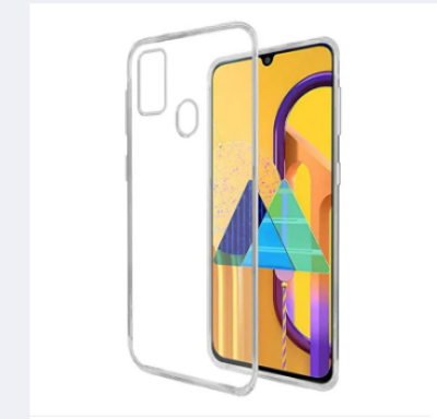 Picture of Samsung Galaxy M30s / M21 Premium Silicone Case Crystal Clear Soft TPU Ultra-Thin Transparent Flexible Protective Mobile Phone Back Cover