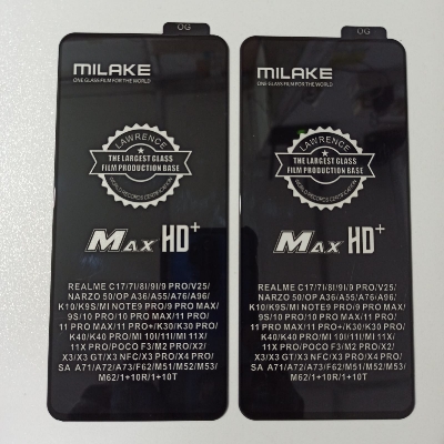 Picture of 2 PCS PACKED For Poco F3, Poco M2 Pro, Poco X2 Premium Quality Max HD+ Full Covered Tempered Glass Screen Protector - Front Glass