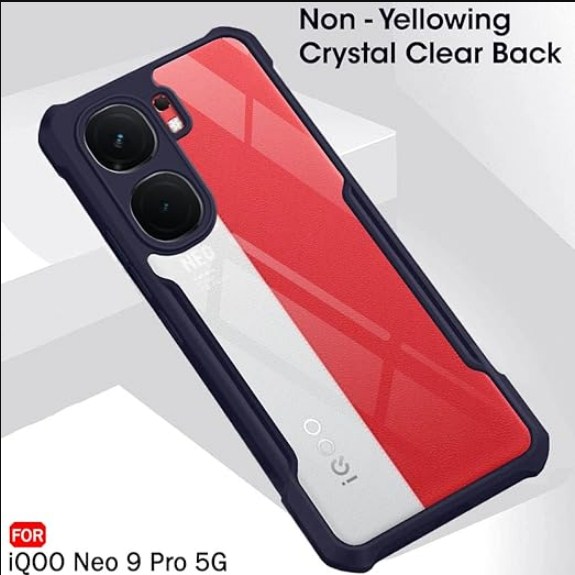 Picture of XUNDD(  iQOO Neo 9 & Neo 9 Pro ) Genuine Case For Vivo iQOO Neo 9 & Neo 9 Pro - Protective Armor Back Cover (Original) - Black