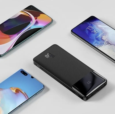 Picture of Baseus Bipow Digital Display Fast Charging Power bank 10000mAh 15W Black