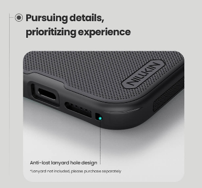 Picture of NILLKIN Super Frost Matte Case for Apple iPhone 17 Pro 6.3" (2025) - Elegant Black, Dust-Proof, Sweat-Proof, Fingerprint-Proof