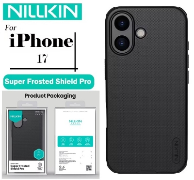 Picture of (iPhone 17) Nillkin Super Frosted Shield Pro Matte cover case for Apple iPhone 17 6.3" (2025) Durable And Comfortable Back Case - Black