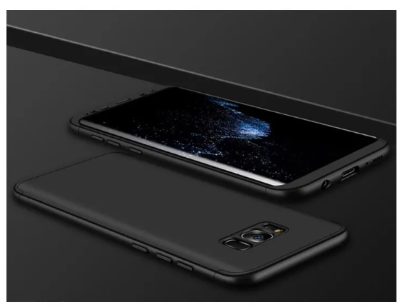 Picture of Samsung Galaxy S8 Plus GKK Case 360 Degree 3 in 1 Full Body Protection Hard PC Case Cover - Black Case Samsung Galaxy S8 Plus - Black