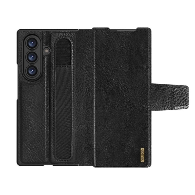 Picture of Nillkin Aoge Leather Cover case for Samsung Galaxy Z Fold7 (Fold 7 5G) - Black