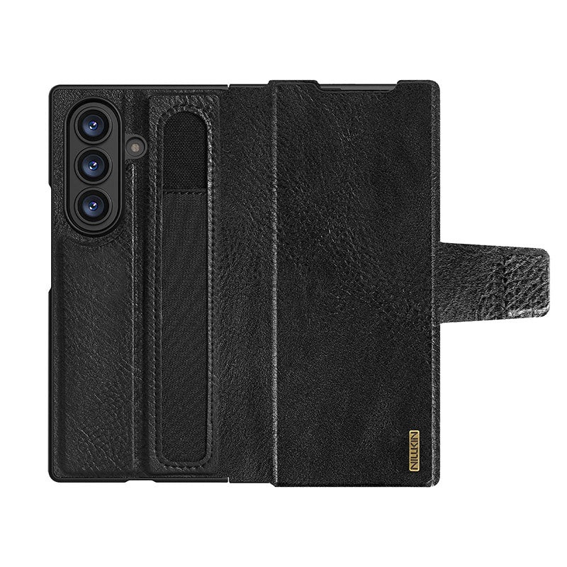 Picture of Nillkin Aoge Leather Cover case for Samsung Galaxy Z Fold7 (Fold 7 5G) - Black