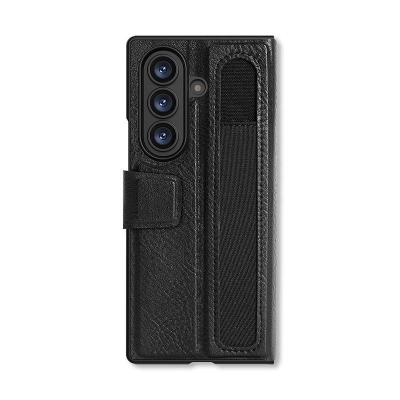Picture of Nillkin Aoge Leather Cover case for Samsung Galaxy Z Fold7 (Fold 7 5G) - Black