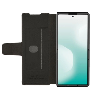 Picture of Nillkin Aoge Leather Cover case for Samsung Galaxy Z Fold7 (Fold 7 5G) - Black