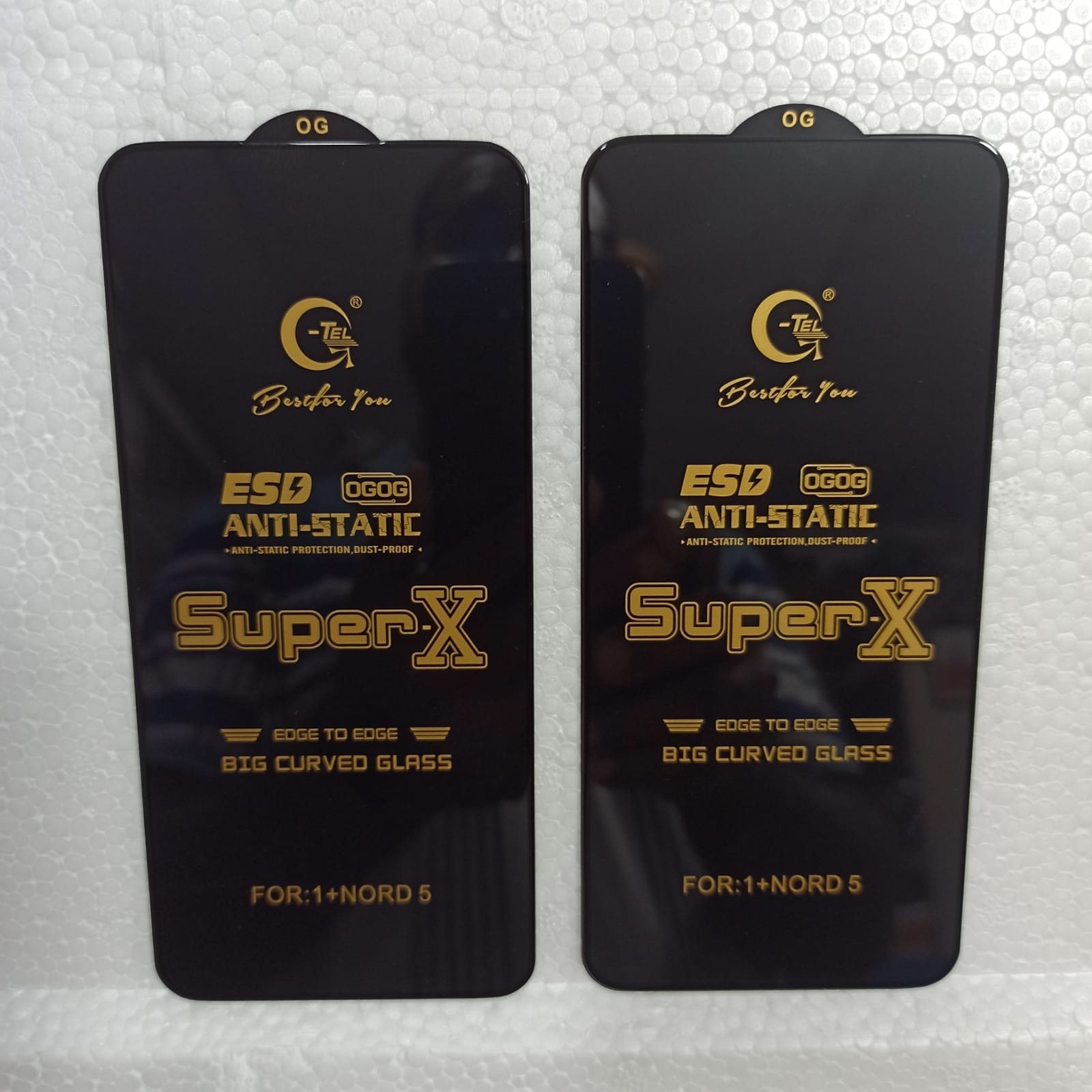 Picture of ( 2 PCS ) OnePlus Nord5 ( 6.83" )  Super-X  Full Touch Screen Coverage Tempered Glass  Screen Protector Full Glue Glass Protector For  OnePlus Nord 5