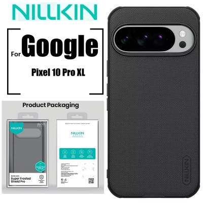 Picture of Nillkin ( Google Pixel 10 Pro XL ) Super Frosted Shield Pro Matte cover case for Google Pixel 10 Pro XL - Black Nillkin Back Case For Google Pixel 10 Pro XL