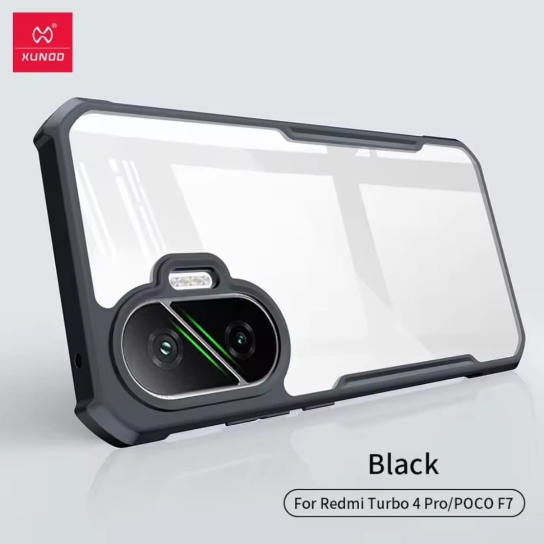 Picture of Xundd Back Case For Redmi Turbo 4 Pro / Poco F7 XUNDD Bumper Protective Case (100% Original Product ) - Black