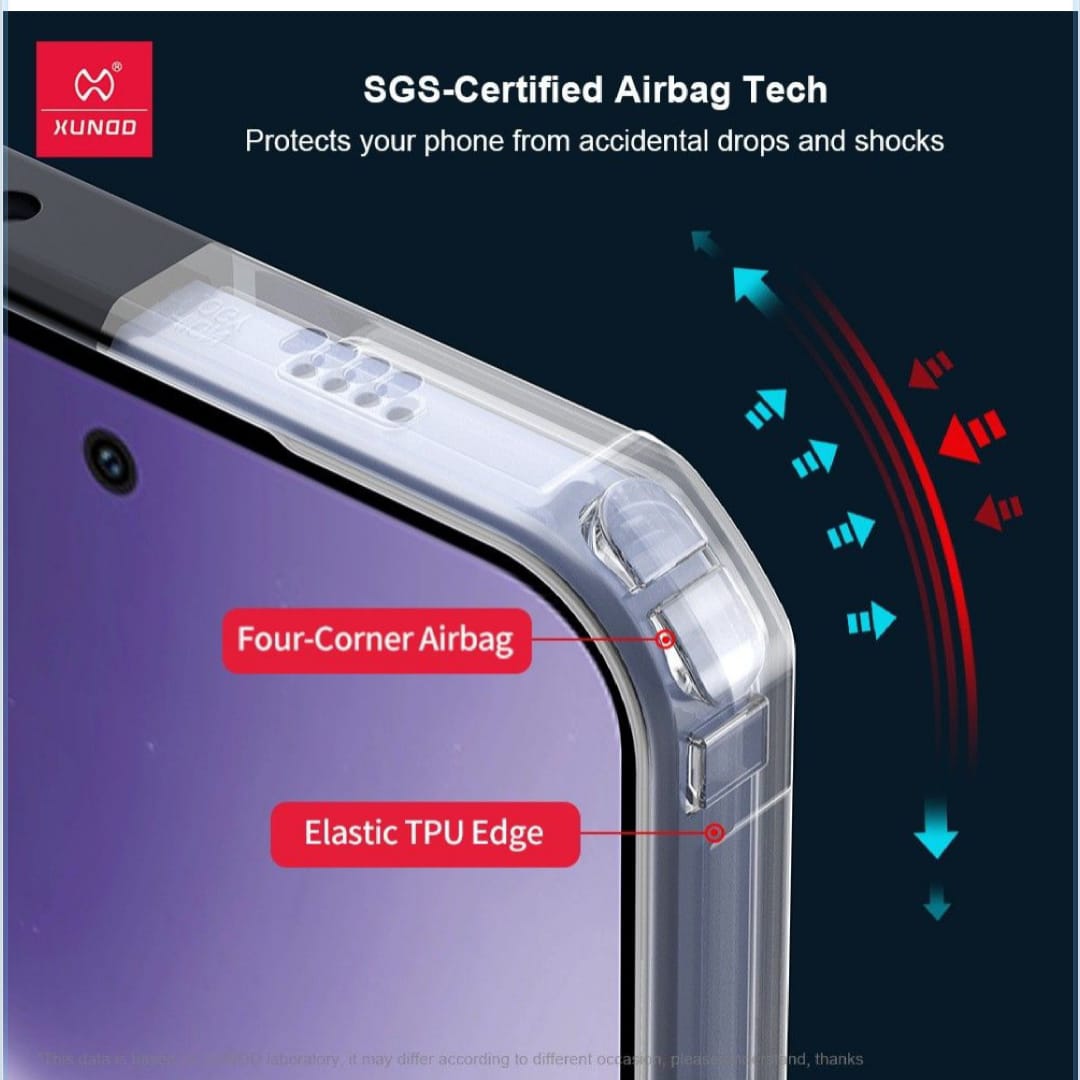 Picture of Xundd ( Redmi Note 15 Pro+ ) Back Case For Redmi Note 15 Pro Plus  XUNDD Bumper Protective Case (100% Original Genuine) Shockproof Bumper Case - Black