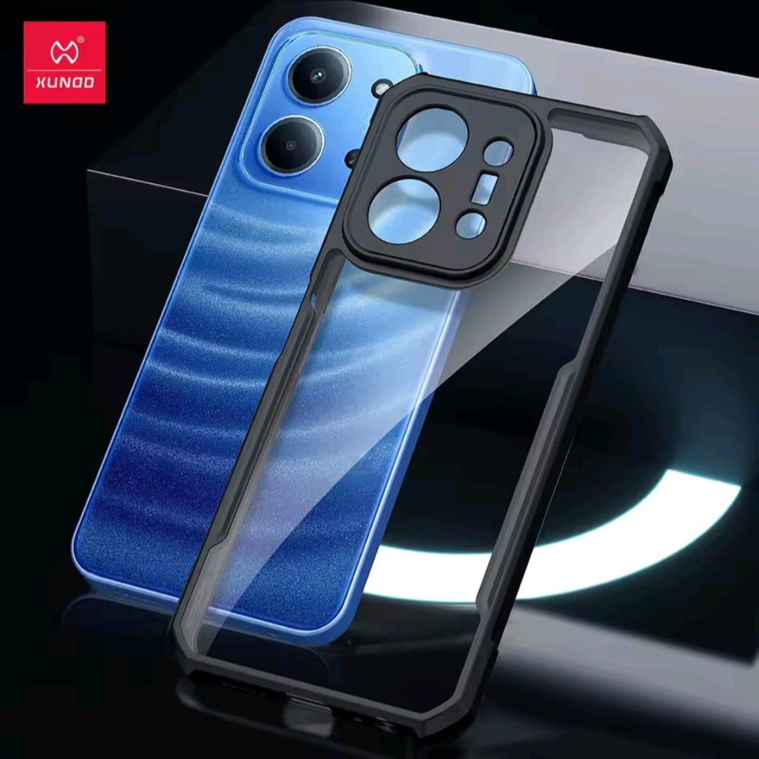 Picture of Xundd Back Case For Redmi 15C  XUNDD Bumper Protective Case (100% Original Genuine) Shockproof Bumper Case - Black