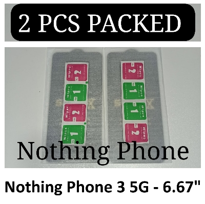 Picture of ( 2 PCS ) Nothing Phone 3 ( 6.67" ) Super-X  Full Touch Screen Coverage Tempered Glass  Screen Protector Full Glue Glass Protector For  Nothing Phone 3 ( 6.67" ).