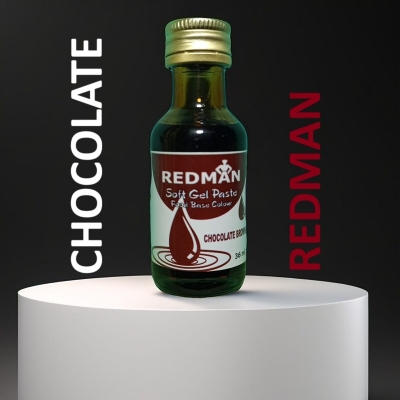 Picture of REDMAN ( CHOCOLATE ) Soft Gel Paste Food Color CHOCOLATE - 36ml Food Color CHOCOLATE